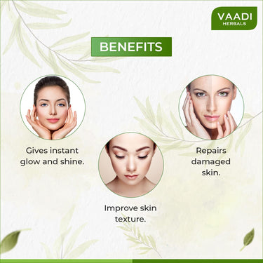 Vaadi Herbals Instaglow Almond and Honey Face Pack, 120g